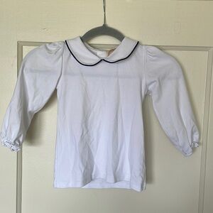 BBC Peter Pan collar long-sleeved shirt